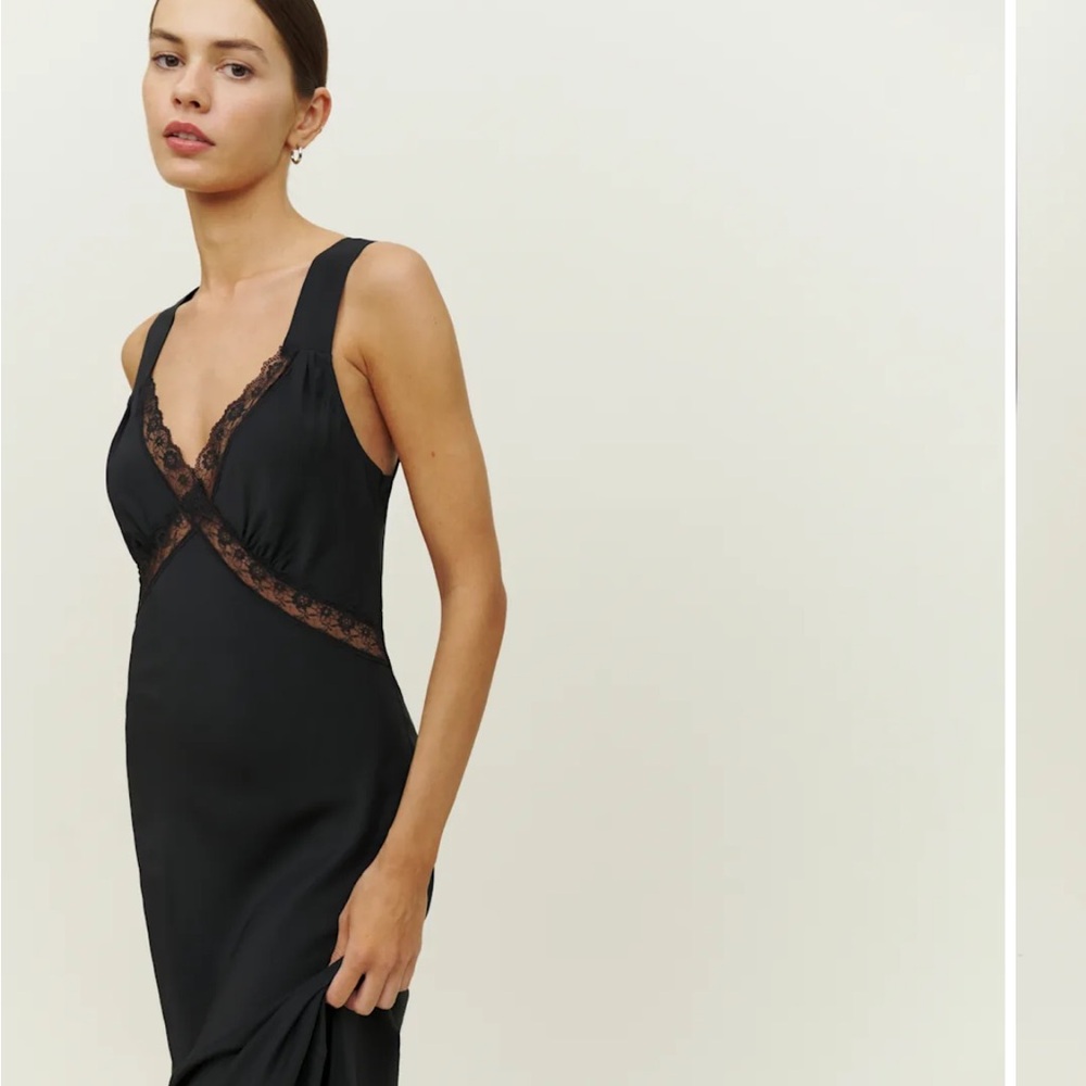 Reformation Provence Silk Dress